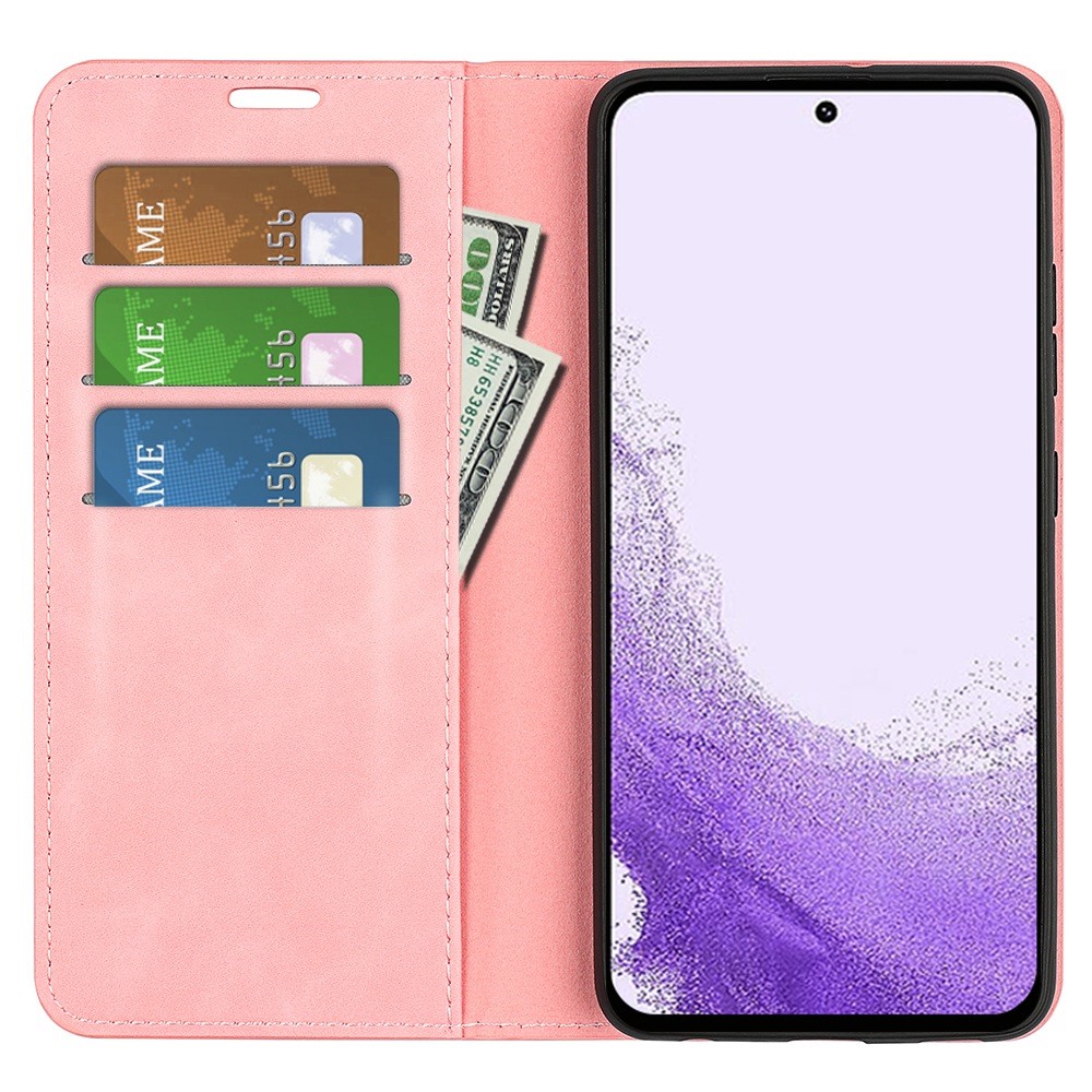  Samsung Galaxy S23 Flip Fodral Skin Touch Roséguld