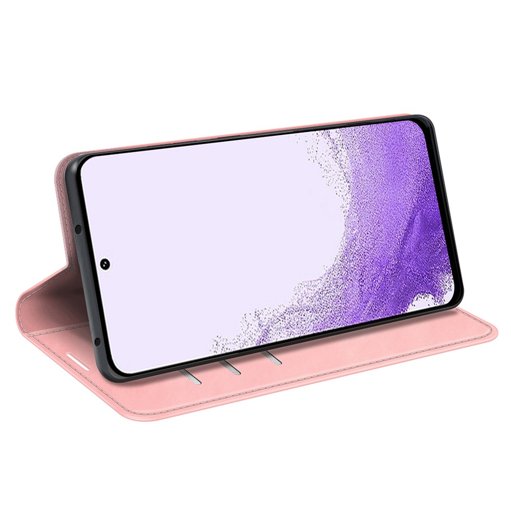  Samsung Galaxy S23 Flip Fodral Skin Touch Roséguld