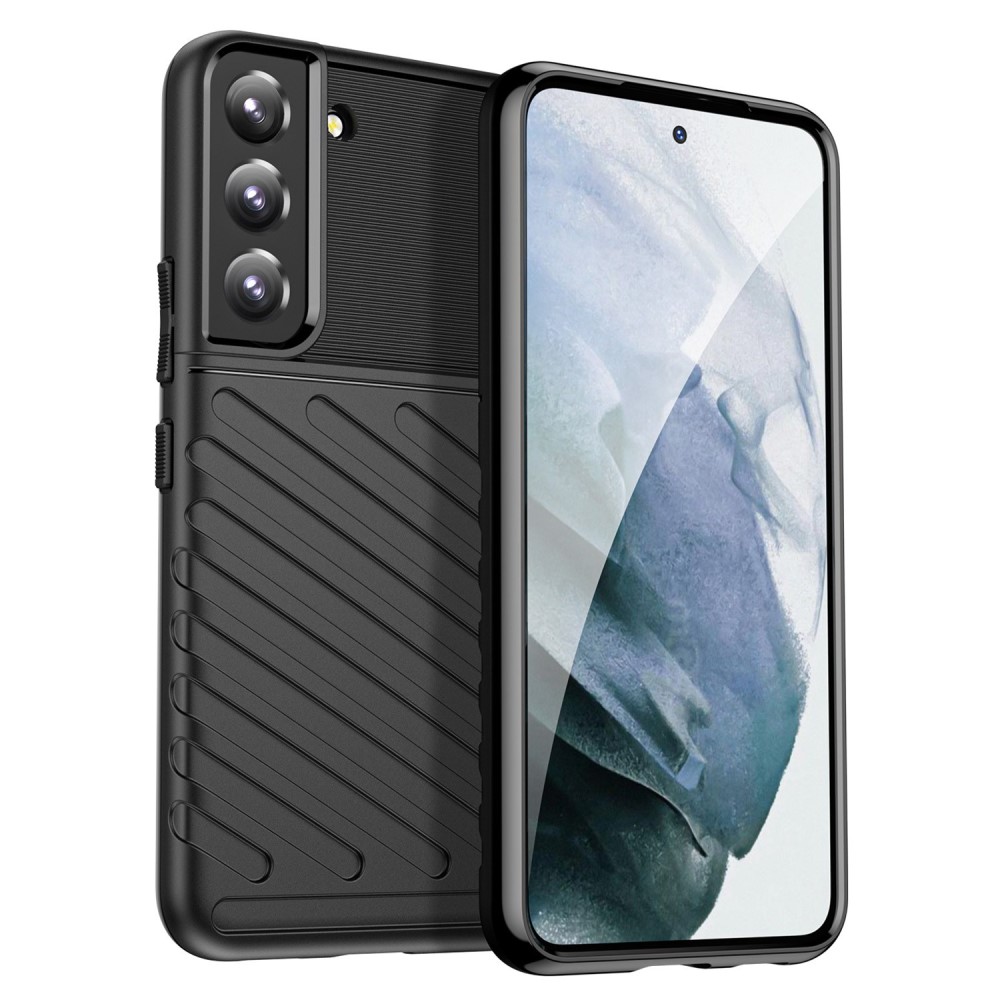  Samsung Galaxy S23 Skal Twill Textur Svart
