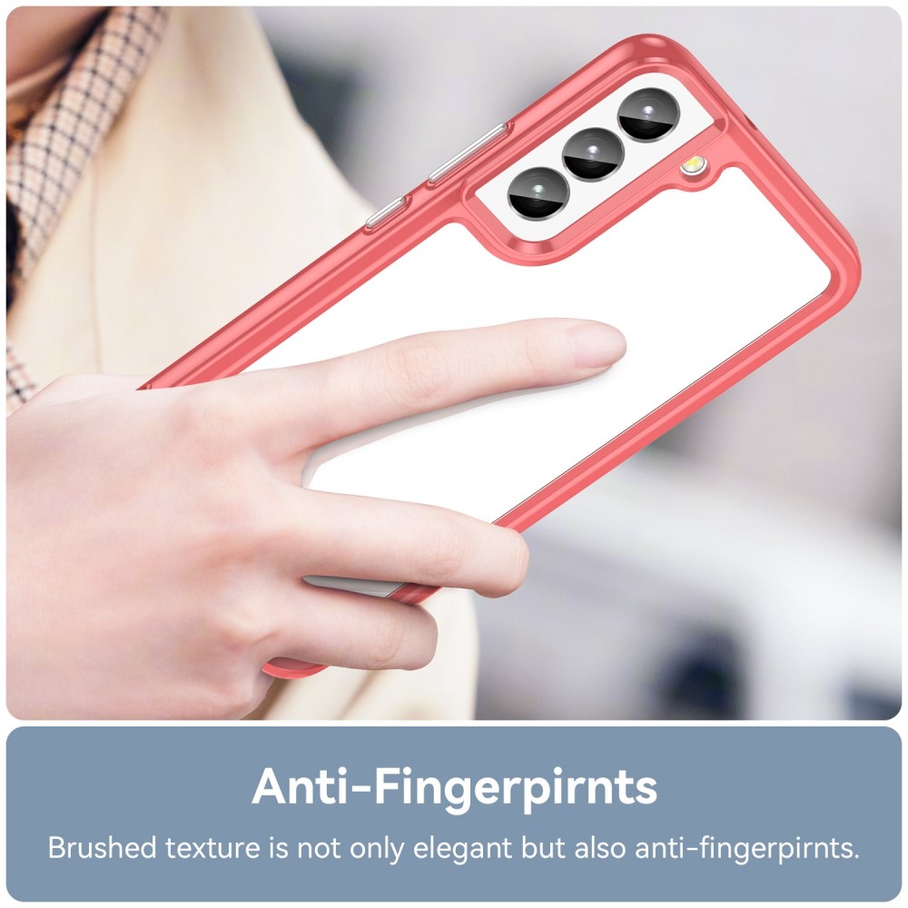  Samsung Galaxy S23 Skal Akryl/TPU Röd