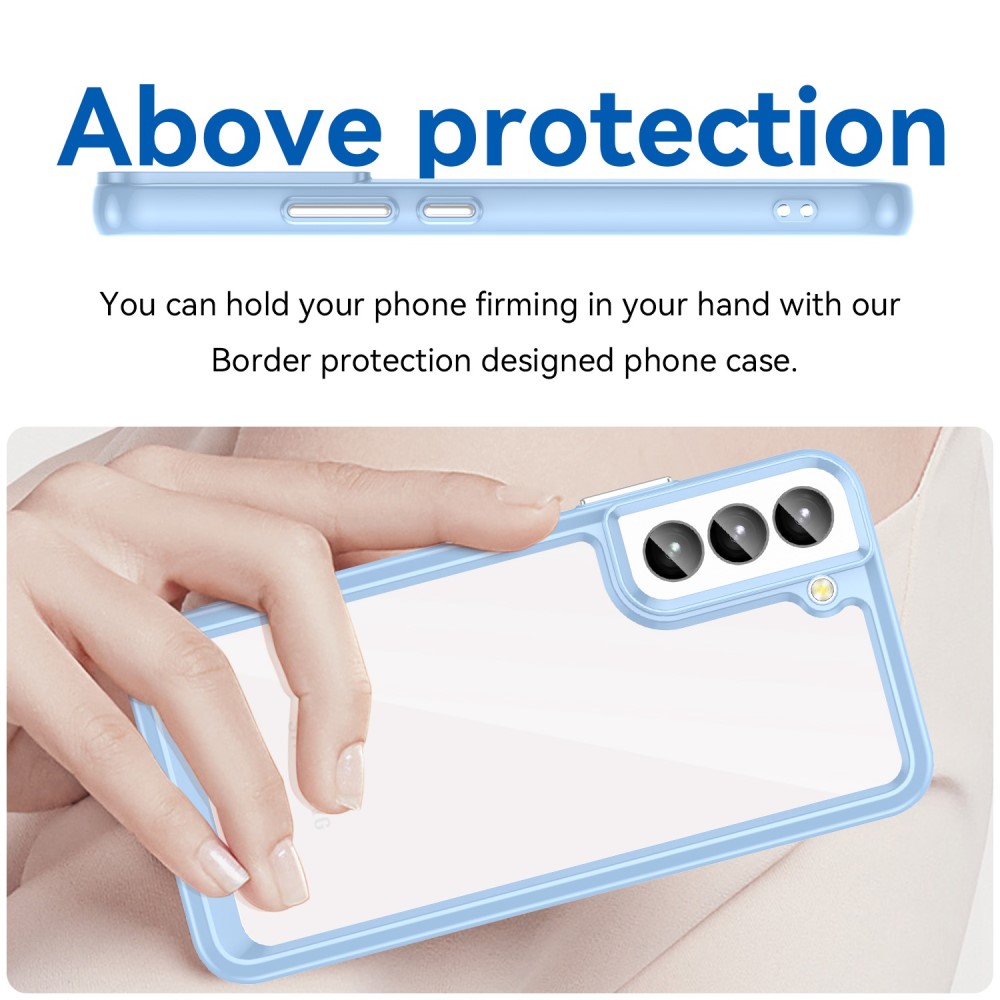  Samsung Galaxy S23 Skal Akryl/TPU Blå