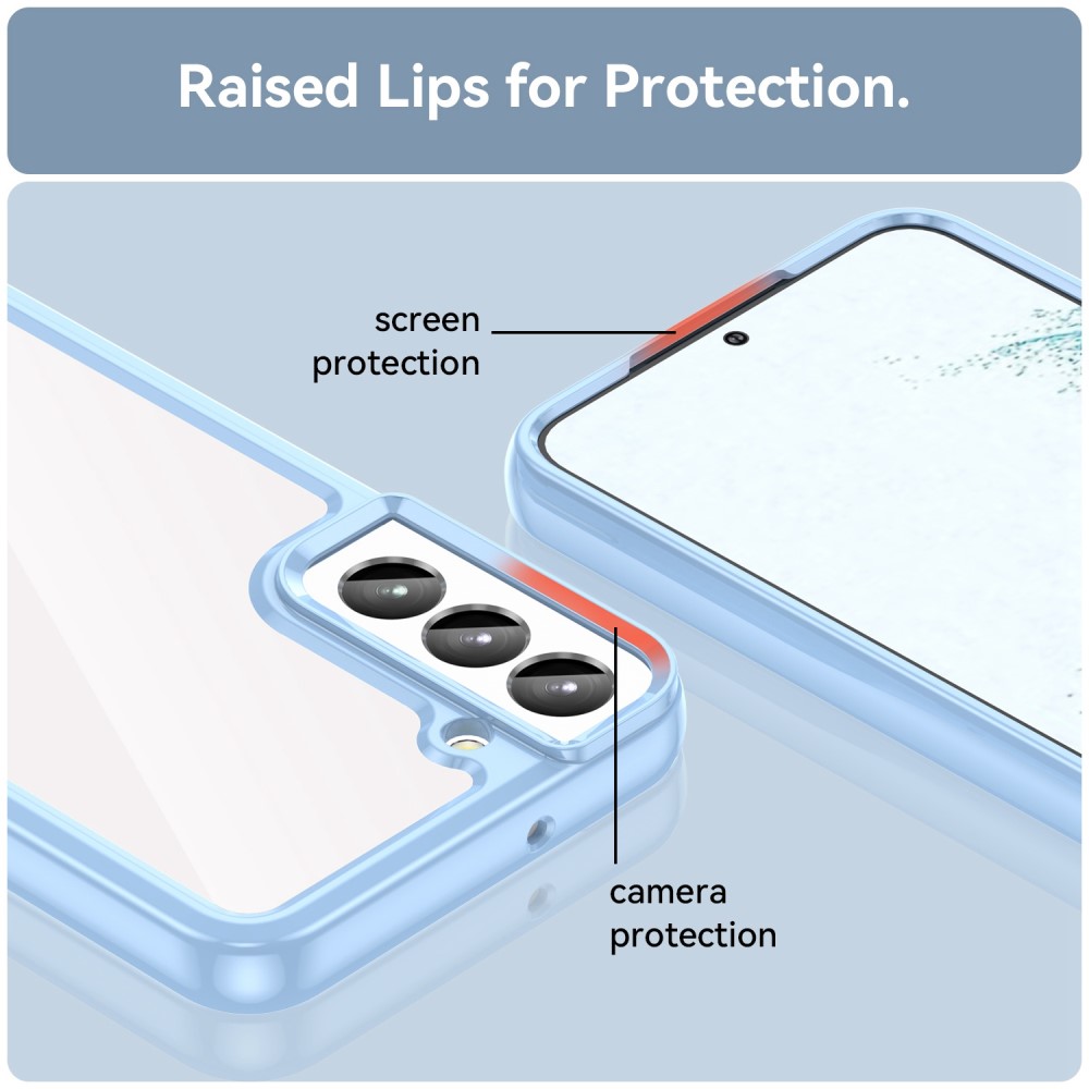  Samsung Galaxy S23 Skal Akryl/TPU Blå