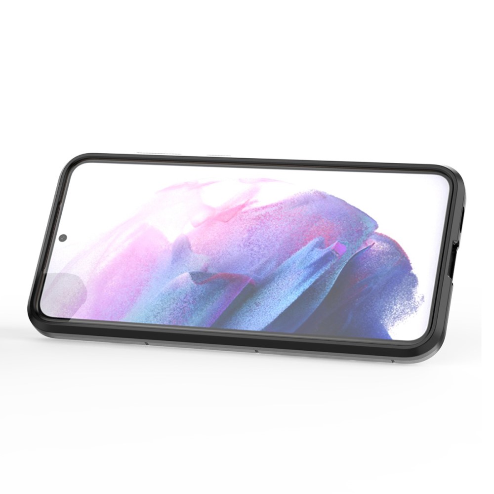  Samsung Galaxy S23 Skal Hybrid Ring Svart