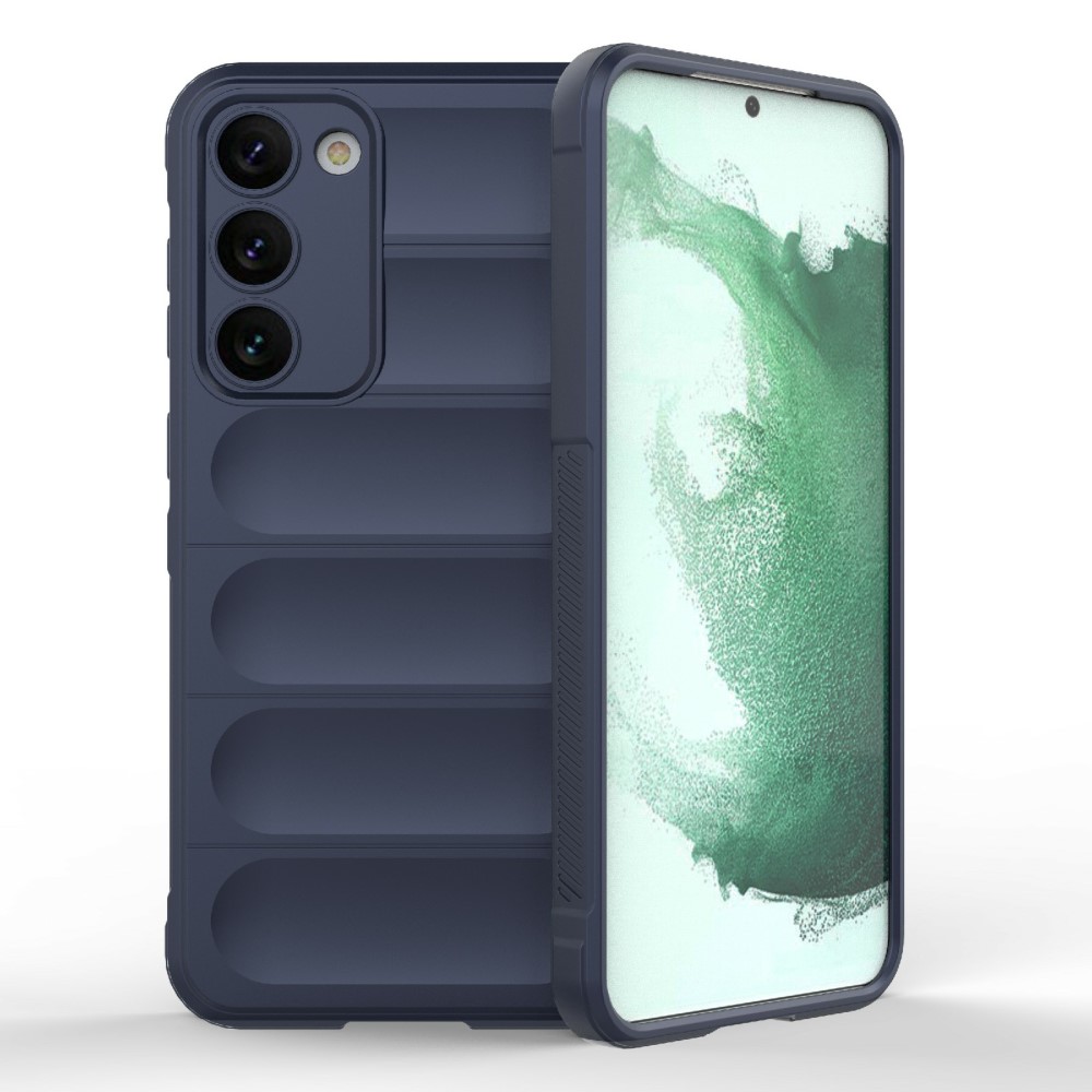  Samsung Galaxy S23 Skal Magic Shield Mörk Blå
