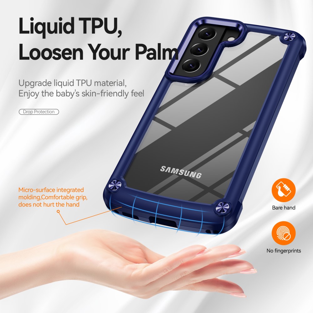  Samsung Galaxy S23 Skal Xtreme Shockproof Hybrid Blå