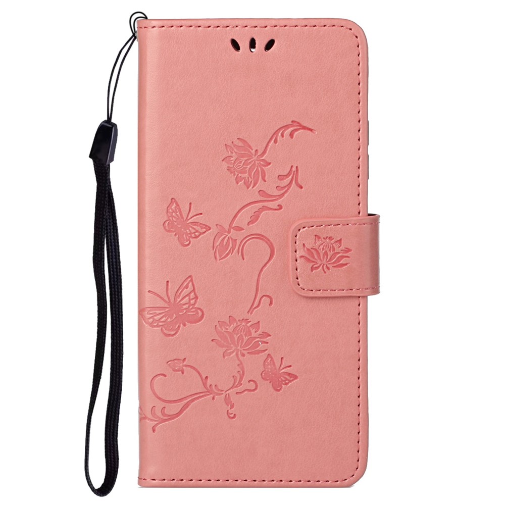  Samsung Galaxy S23 Fodral Med Tryck Rosa