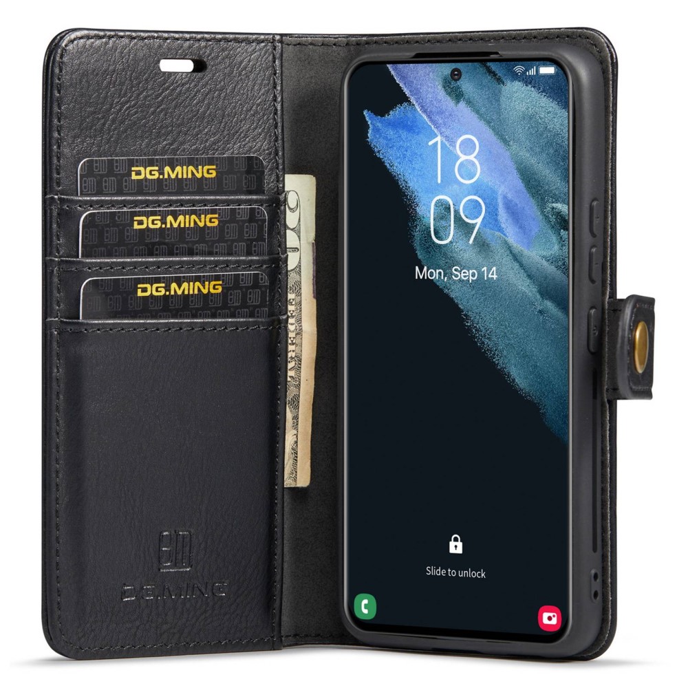 DG.MING DG.MING Samsung Galaxy S23 2in1 Magnet Fodral / Skal Svart