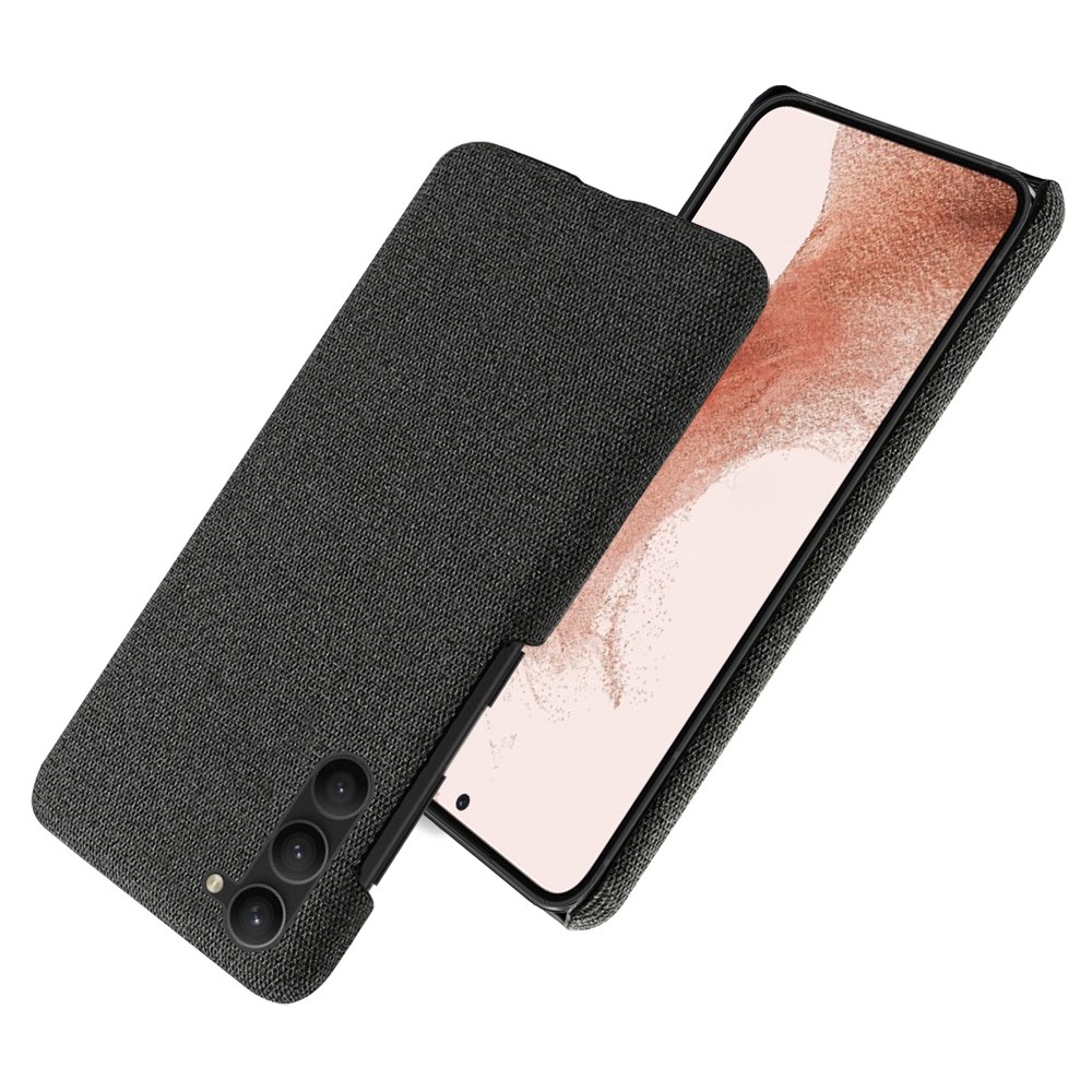 KSQ KSQ Samsung Galaxy S23 Skal Tygbelagt Svart