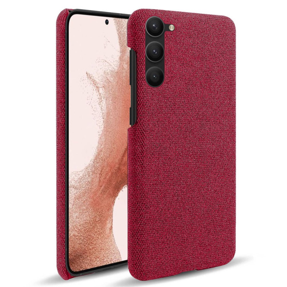 KSQ KSQ Samsung Galaxy S23 Skal Tygbelagt Röd
