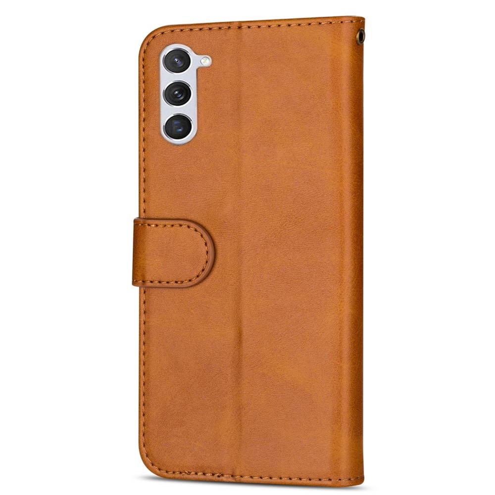  Samsung Galaxy S23 Fodral Multifunktionell Brun