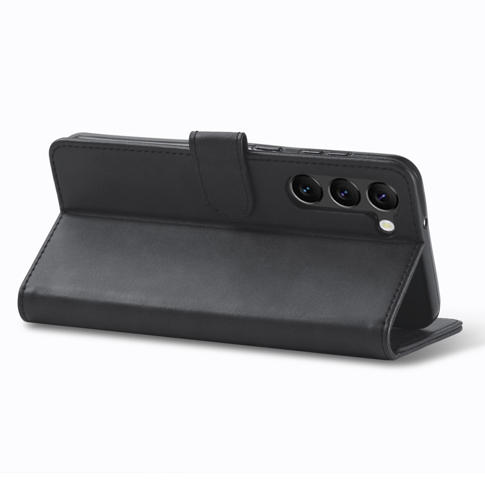 LC.IMEEKE LC.IMEEKE Samsung Galaxy S23 Fodral Läder Svart
