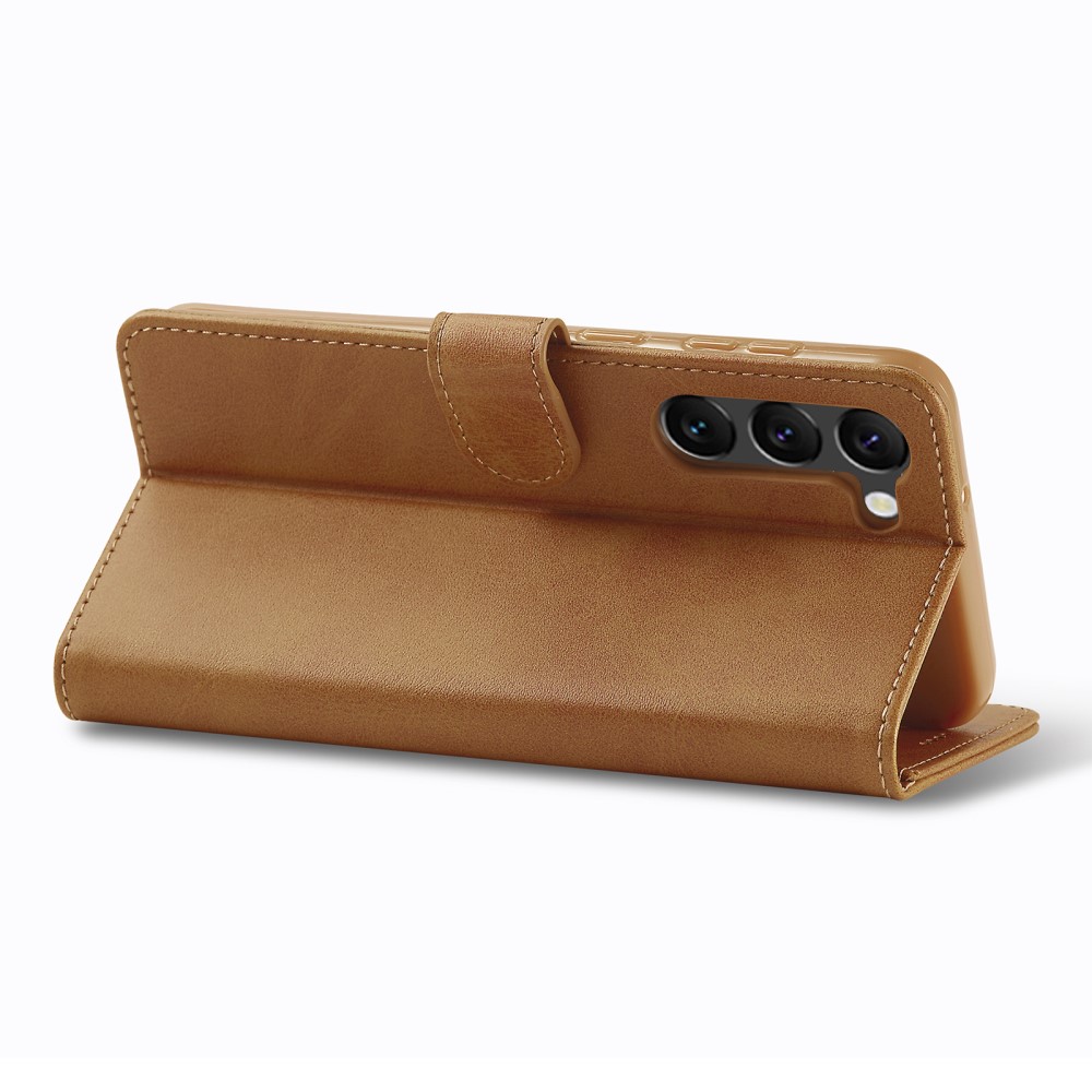LC.IMEEKE LC.IMEEKE Samsung Galaxy S23 Fodral Läder Brun
