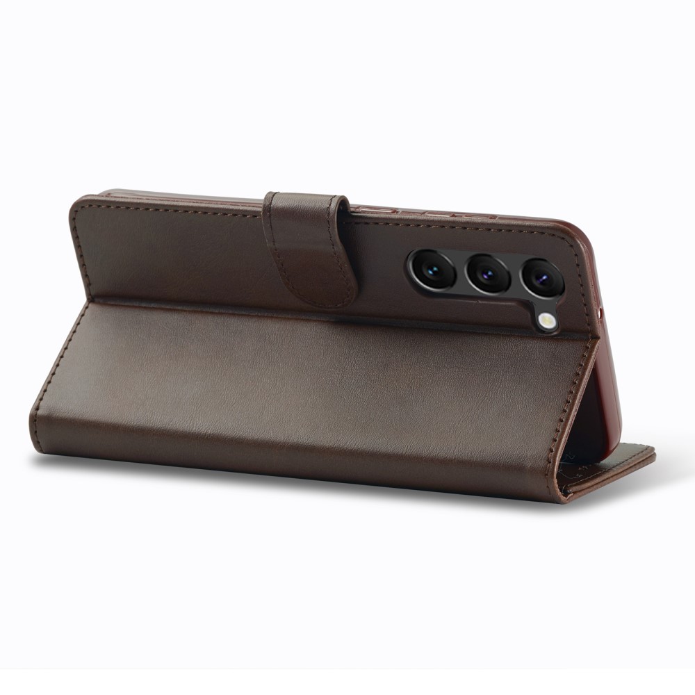 LC.IMEEKE LC.IMEEKE Samsung Galaxy S23 Fodral Läder Brun