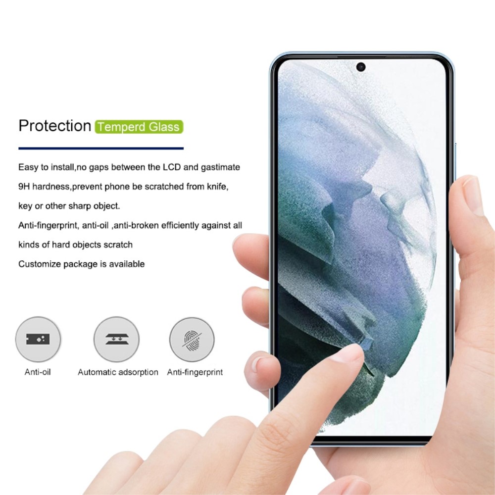 AMORUS AMORUS Samsung Galaxy S23 2-PACK Skärmskydd Heltäckande