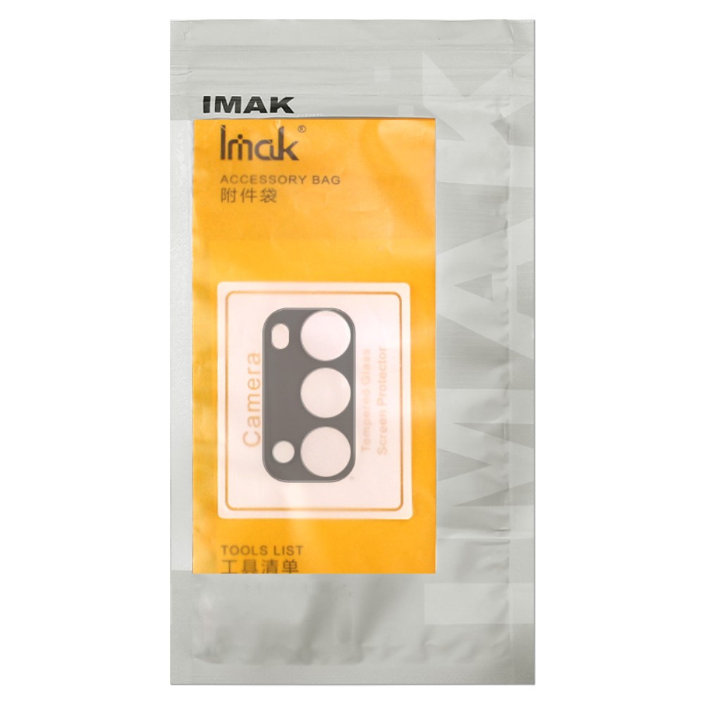 IMAK IMAK Samsung Galaxy S23 / S23 Plus Linsskydd Härdat Glas/Akryl Svart