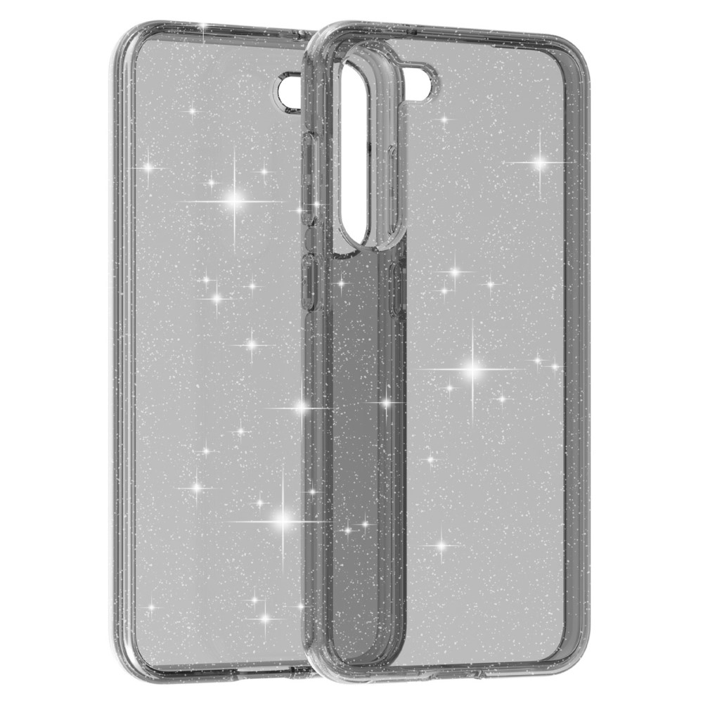  Samsung Galaxy S23 Plus Skal Glitter Hybrid Grå