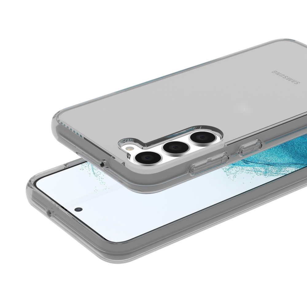  Samsung Galaxy S23 Plus Skal Hybrid Tonad Svart
