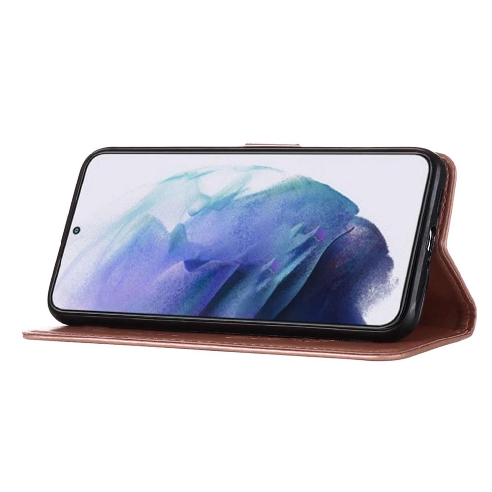  Samsung Galaxy S23 Plus Fodral Fjäril Roséguld