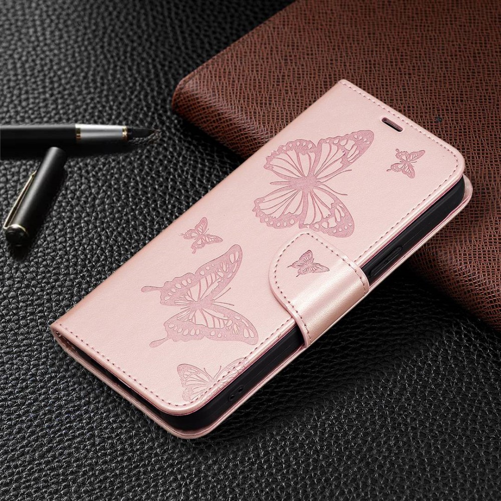  Samsung Galaxy S23 Plus Fodral Fjärilar Roséguld