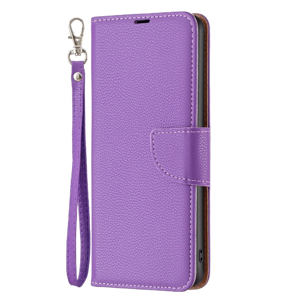  Samsung Galaxy S23 Plus Fodral Litchi Shark Lila