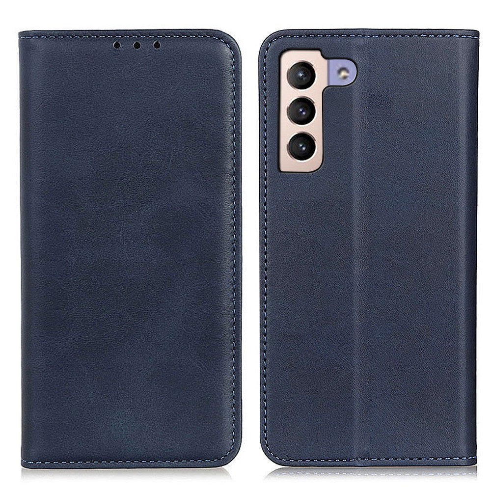  Samsung Galaxy S23 Plus Flip Fodral Split Läder Blå