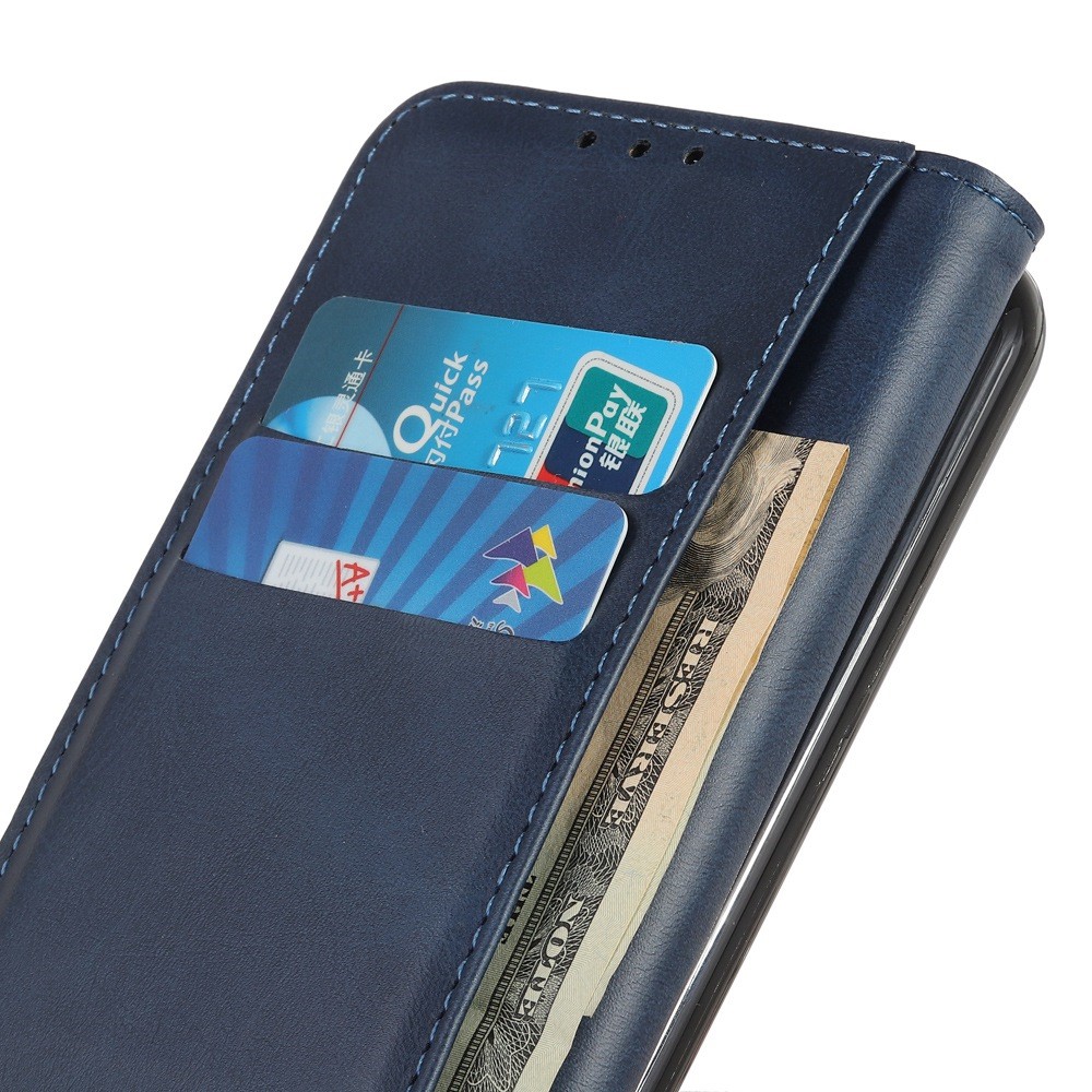  Samsung Galaxy S23 Plus Flip Fodral Split Läder Blå