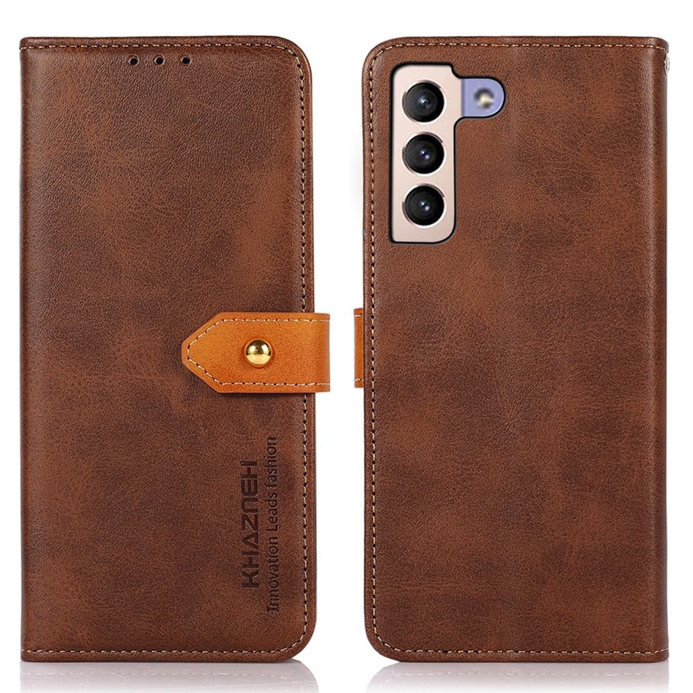KHAZNEH KHAZNEH Samsung Galaxy S23 Plus Fodral Dual-Color Brun