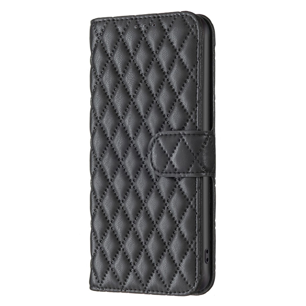  Samsung Galaxy S23 Plus Fodral Diamond Textur Svart