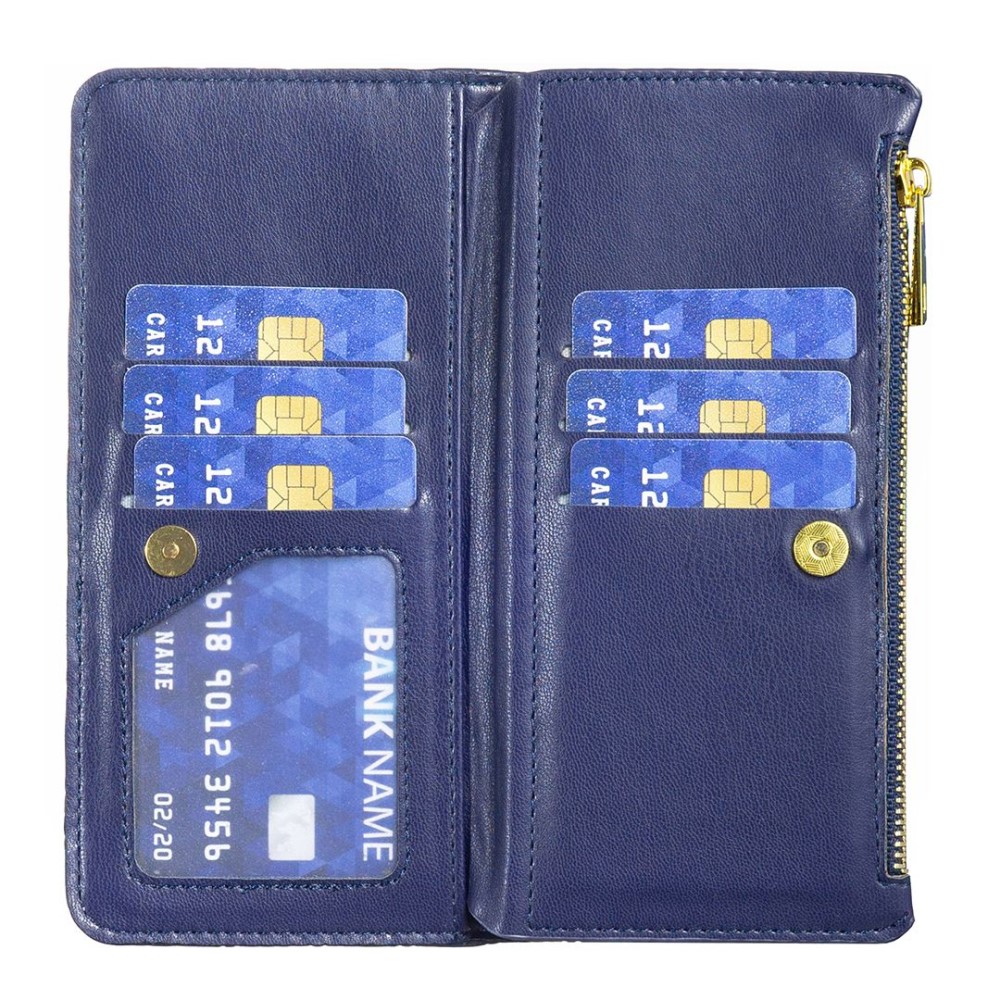 BINFEN BINFEN Samsung Galaxy S23 Plus Fodral Diamond Multifunktionell Blå