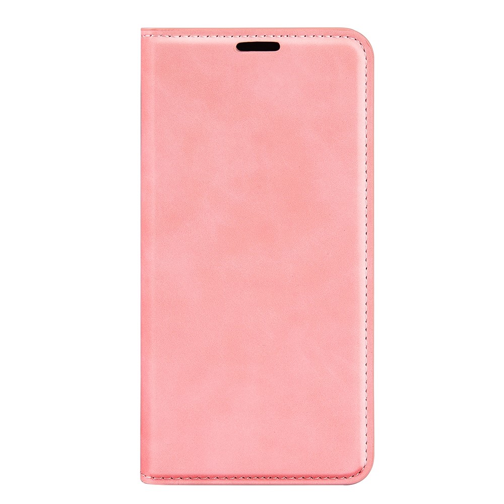  Samsung Galaxy S23 Plus Flip Fodral Skin Touch Ljus Rosa