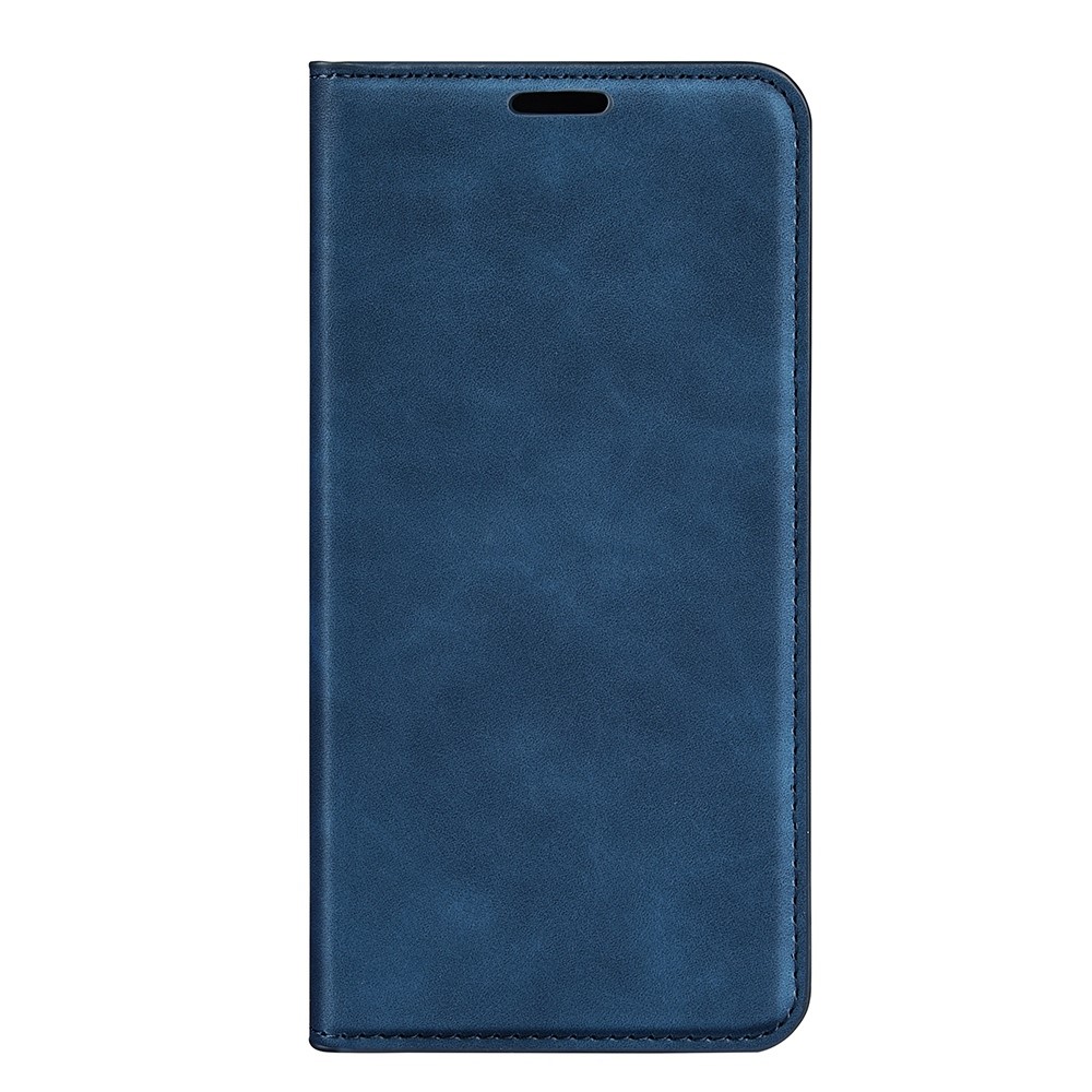 Samsung Galaxy S23 Plus Flip Fodral Skin Touch Blå