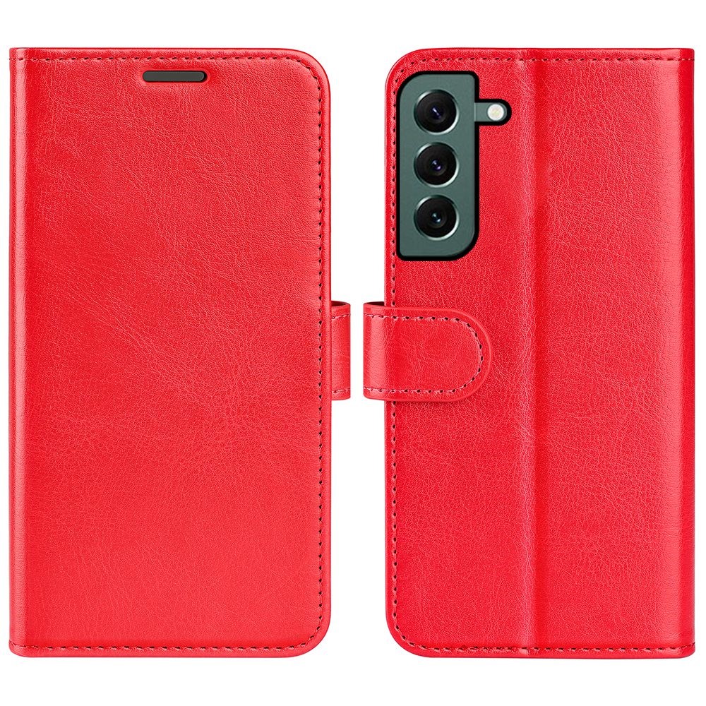  Samsung Galaxy S23 Plus Fodral Crazy Horse Röd