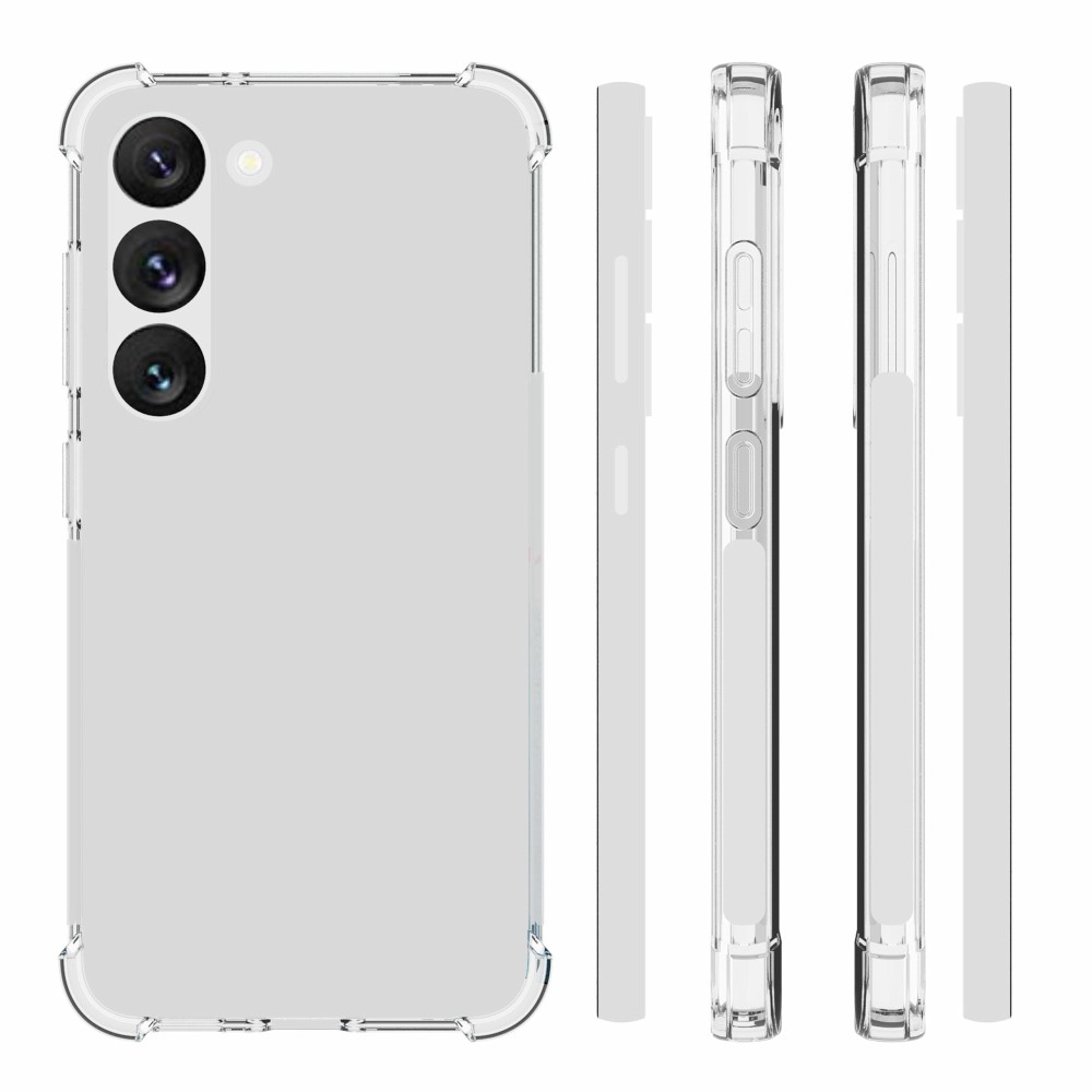  Samsung Galaxy S23 Plus Skal Shockproof TPU Matt Transparent