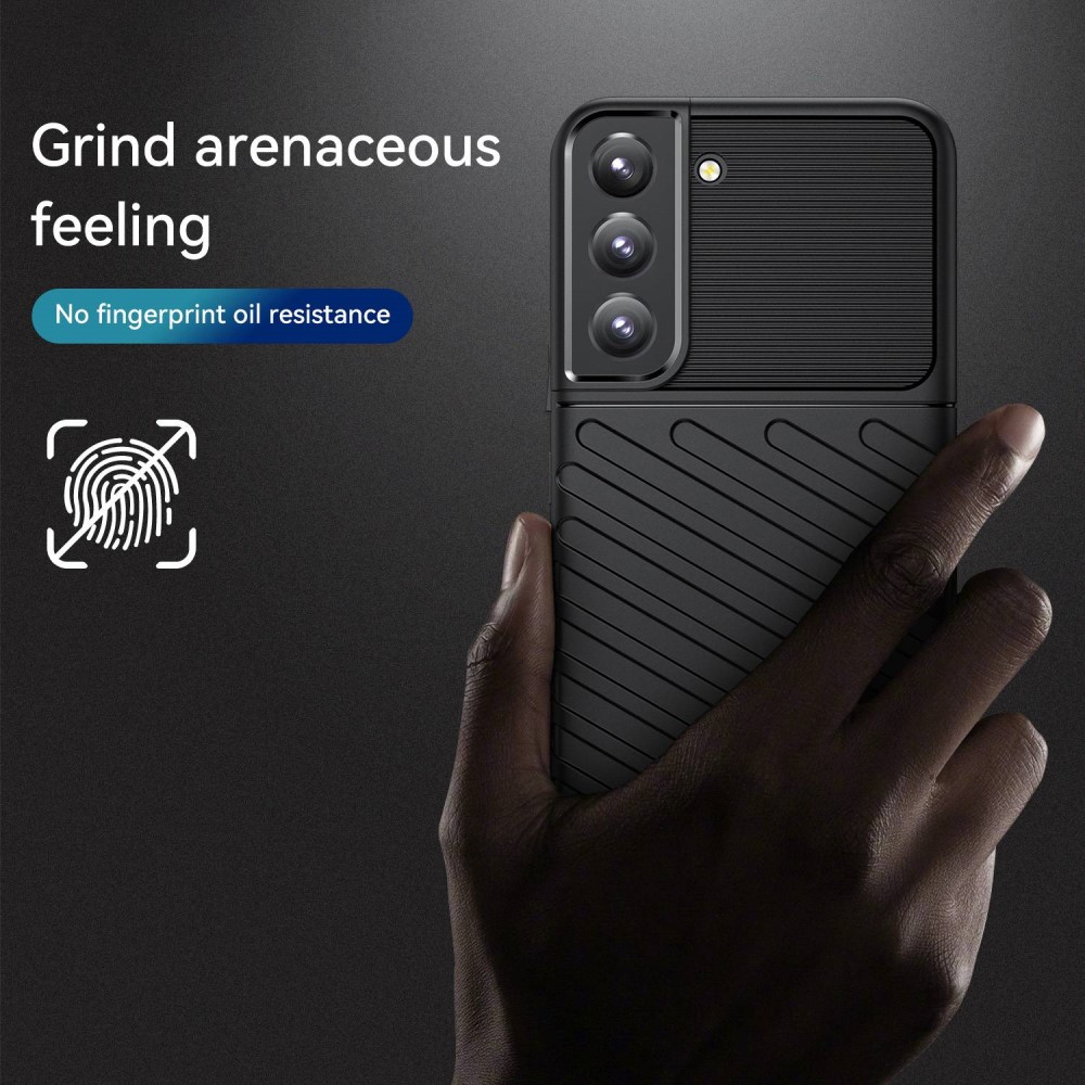  Samsung Galaxy S23 Plus Skal Twill Textur Svart