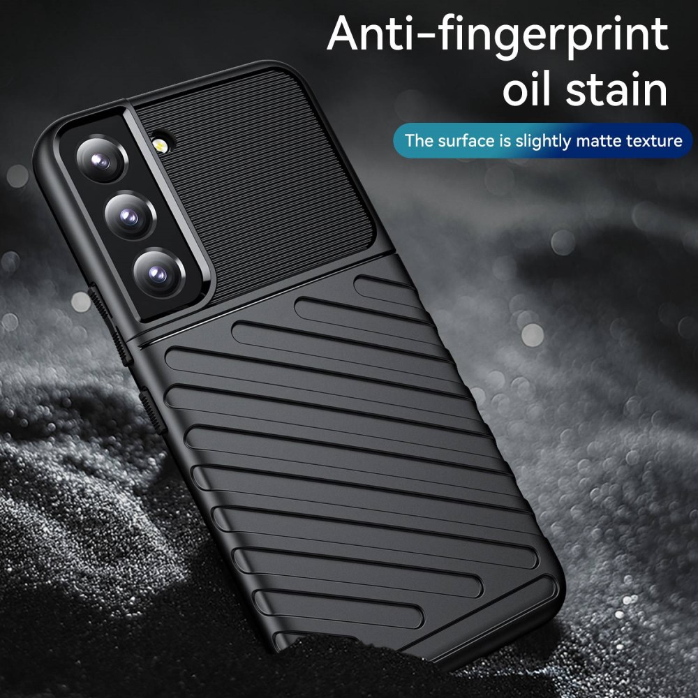  Samsung Galaxy S23 Plus Skal Twill Textur Svart