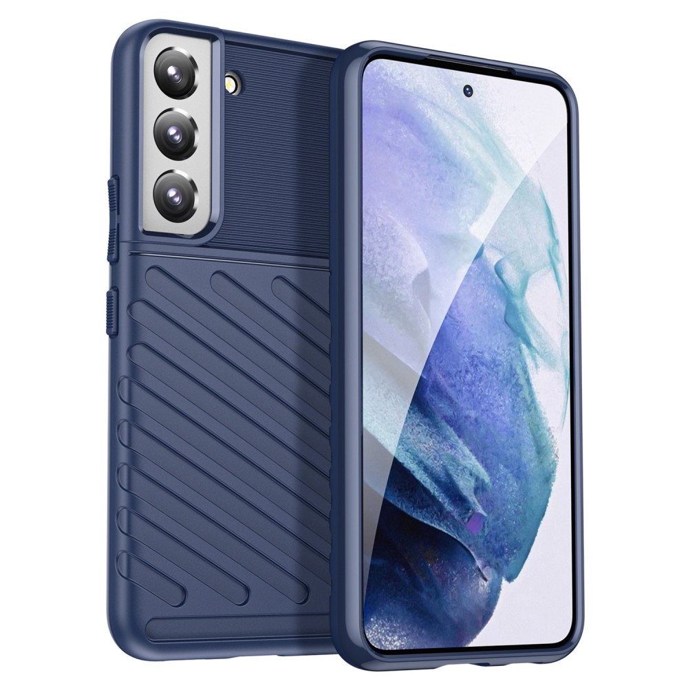  Samsung Galaxy S23 Plus Skal Twill Textur Blå