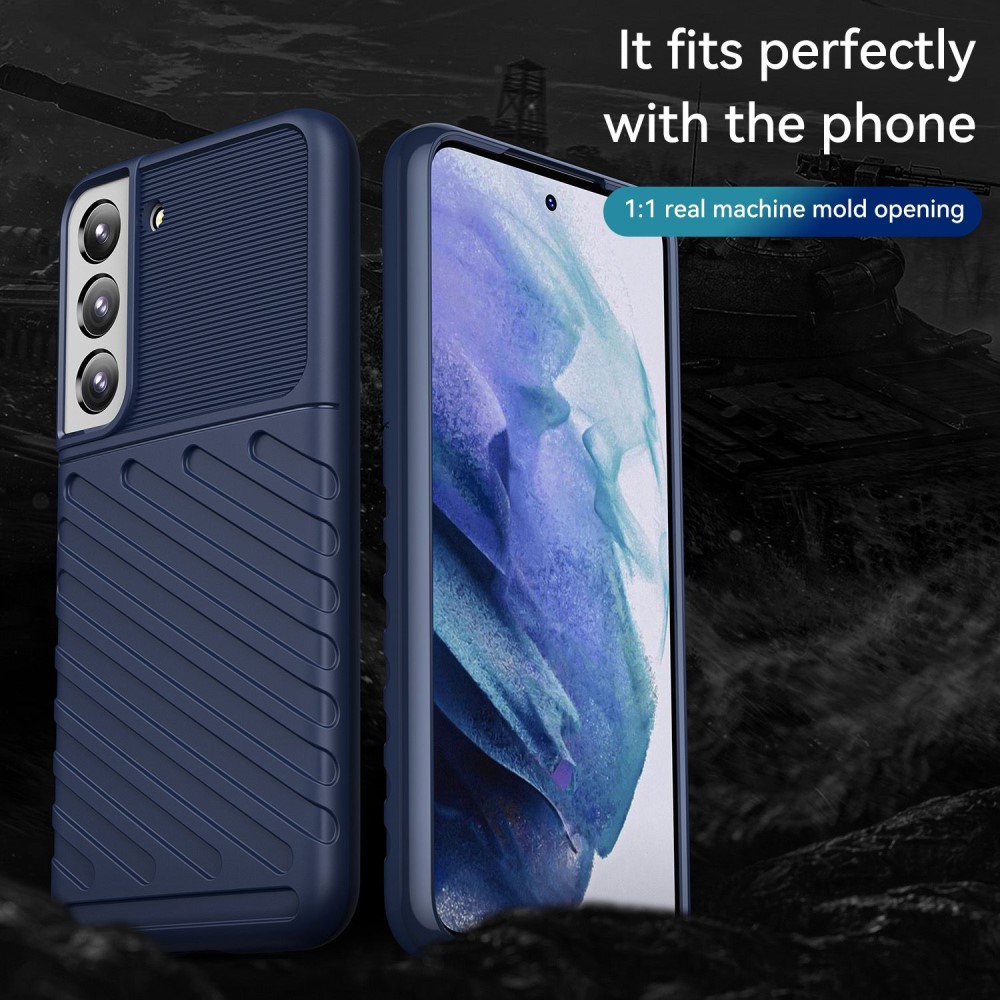  Samsung Galaxy S23 Plus Skal Twill Textur Blå