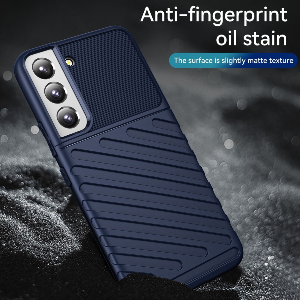  Samsung Galaxy S23 Plus Skal Twill Textur Blå
