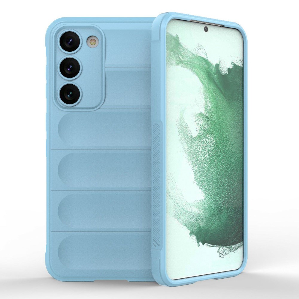  Samsung Galaxy S23 Plus Skal Magic Shield Ljus Blå