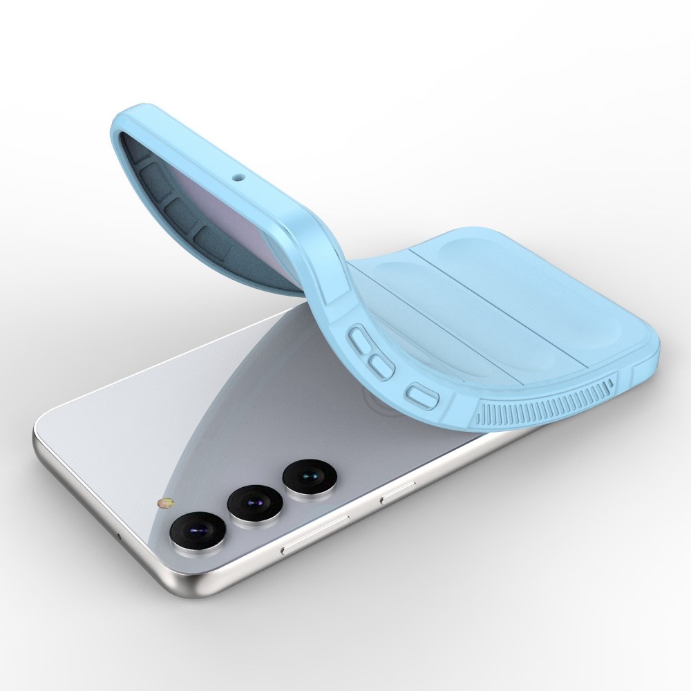  Samsung Galaxy S23 Plus Skal Magic Shield Ljus Blå