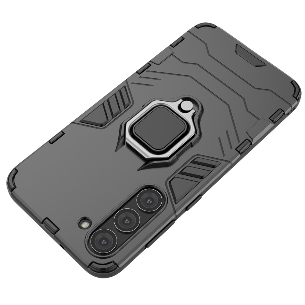  Samsung Galaxy S23 Plus Skal Ring Hybrid Svart