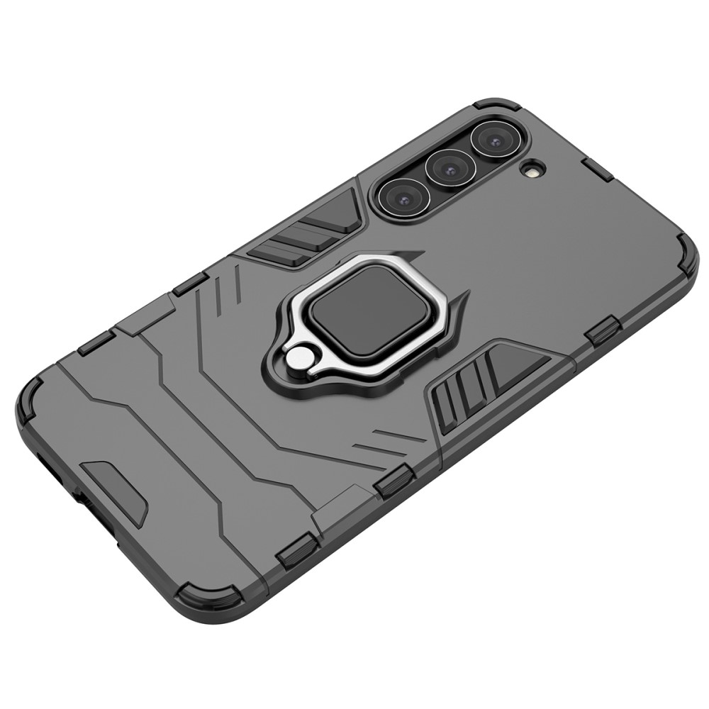  Samsung Galaxy S23 Plus Skal Ring Hybrid Svart