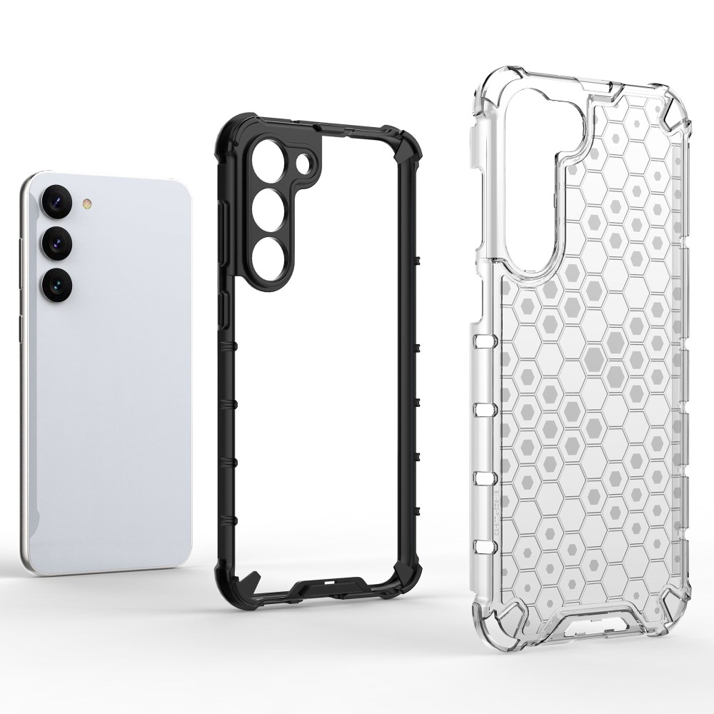  Samsung Galaxy S23 Plus Skal Honeycomb Hybrid Röd