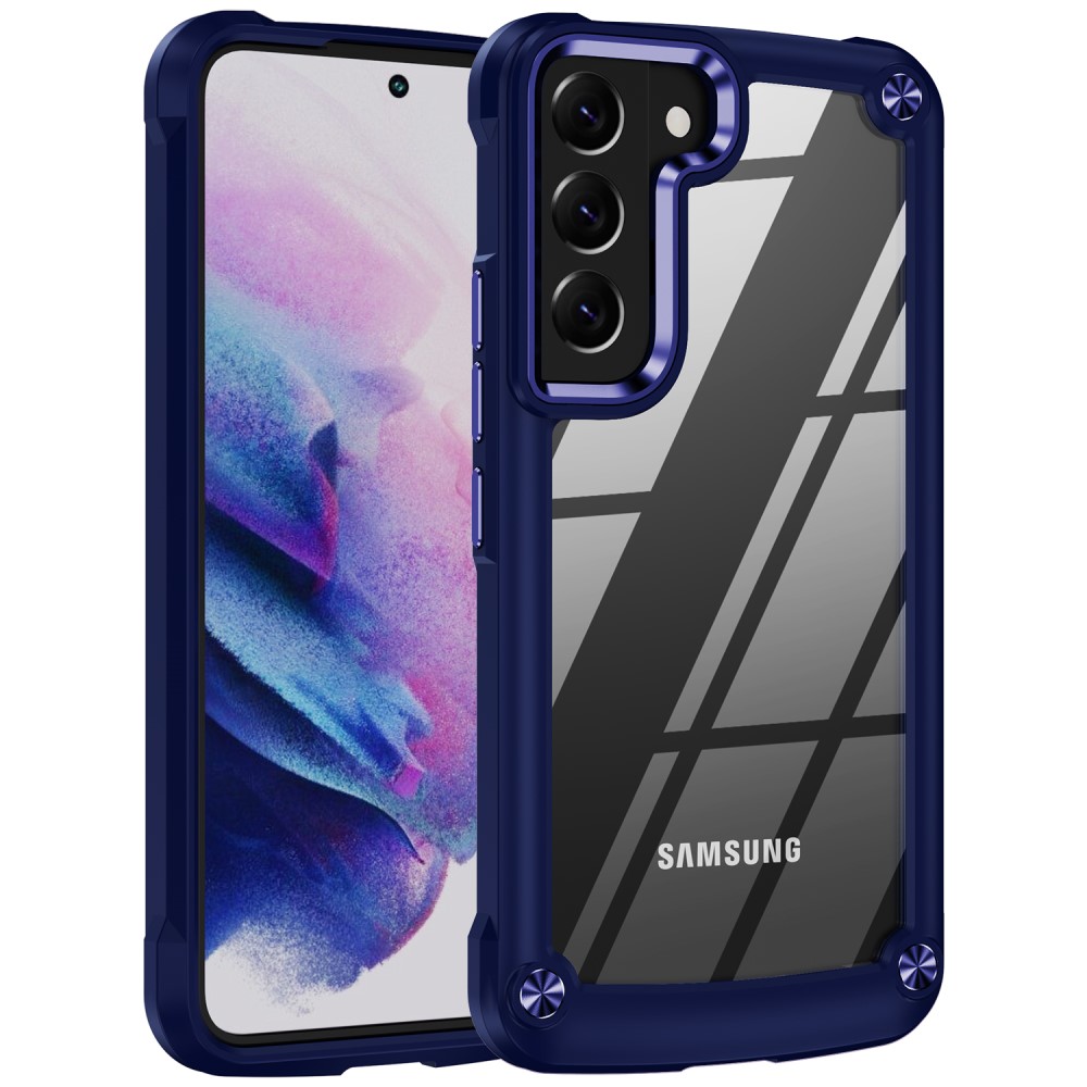  Samsung Galaxy S23 Plus Skal Shockproof Hybrid Blå