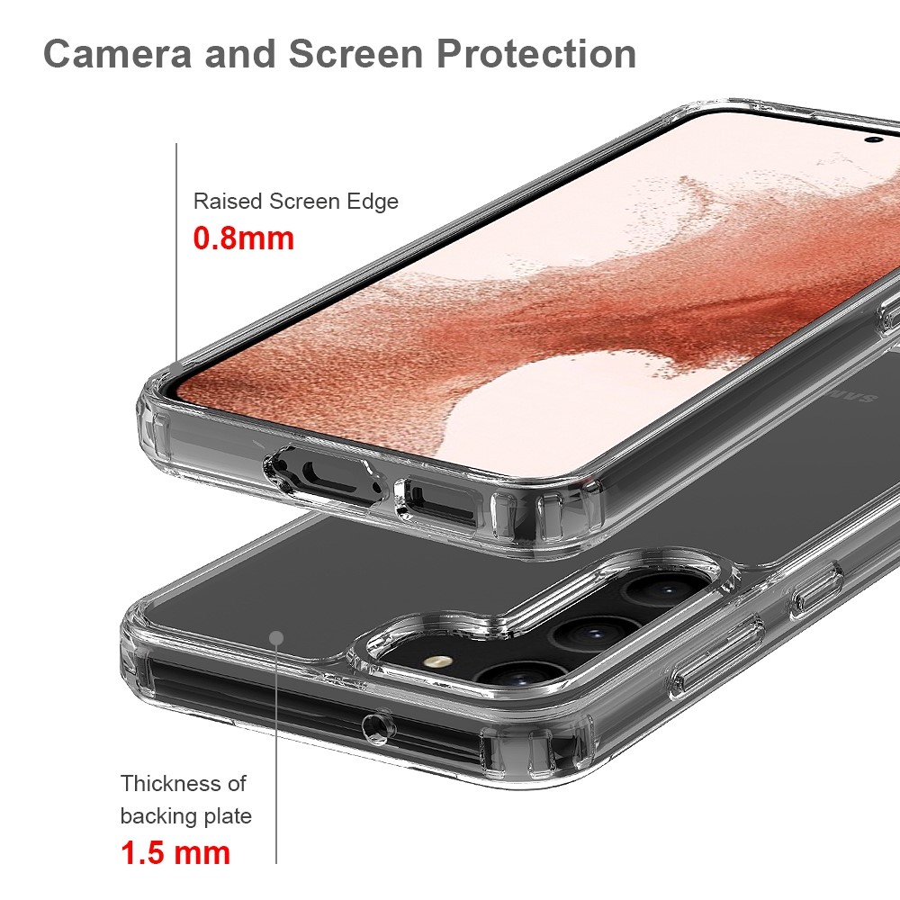  Samsung Galaxy S23 Plus Skal Akryl/TPU Transparent