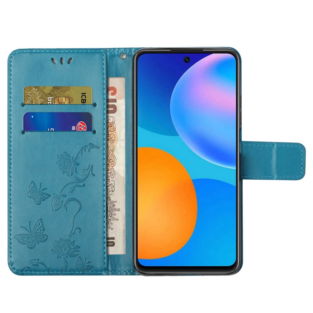  Samsung Galaxy S23 Plus Fodral Med Tryck Blå