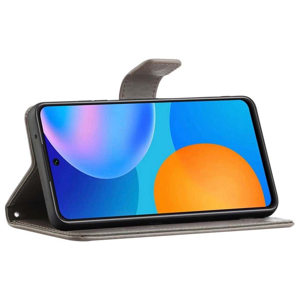  Samsung Galaxy S23 Plus Fodral Med Tryck Grå