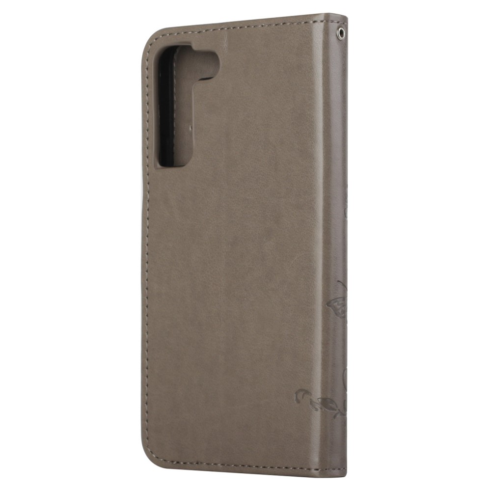  Samsung Galaxy S23 Plus Fodral Med Tryck Grå