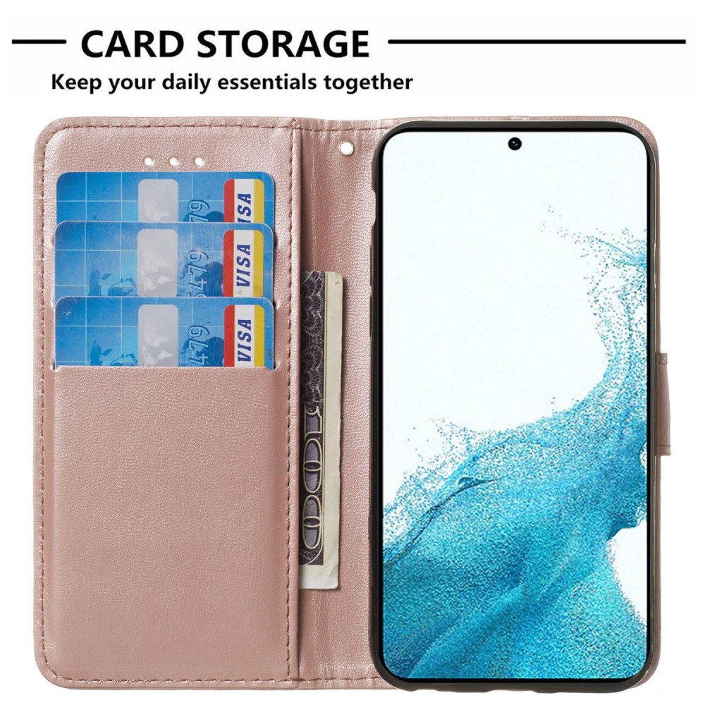 Samsung Galaxy S23 Plus Fodral Solid Roséguld