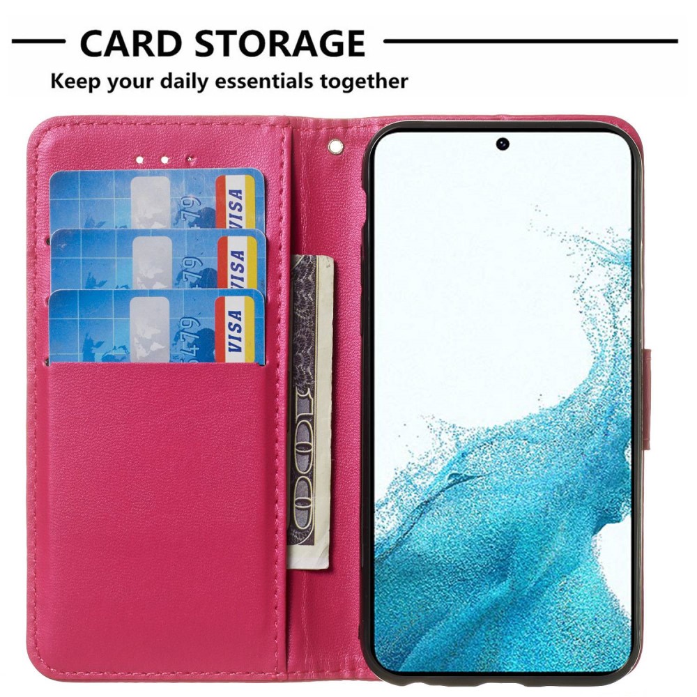  Samsung Galaxy S23 Plus Fodral Solid Rosa
